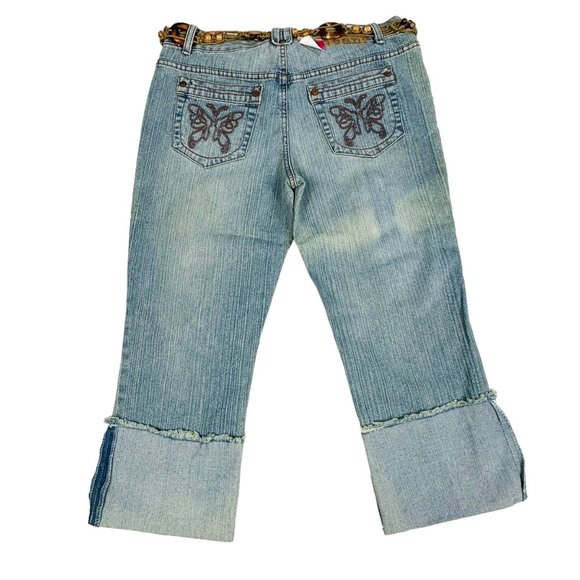 Vintage GLO Capri Jeans w/Cuff - One Flaw - NOS - Picture 6 of 12